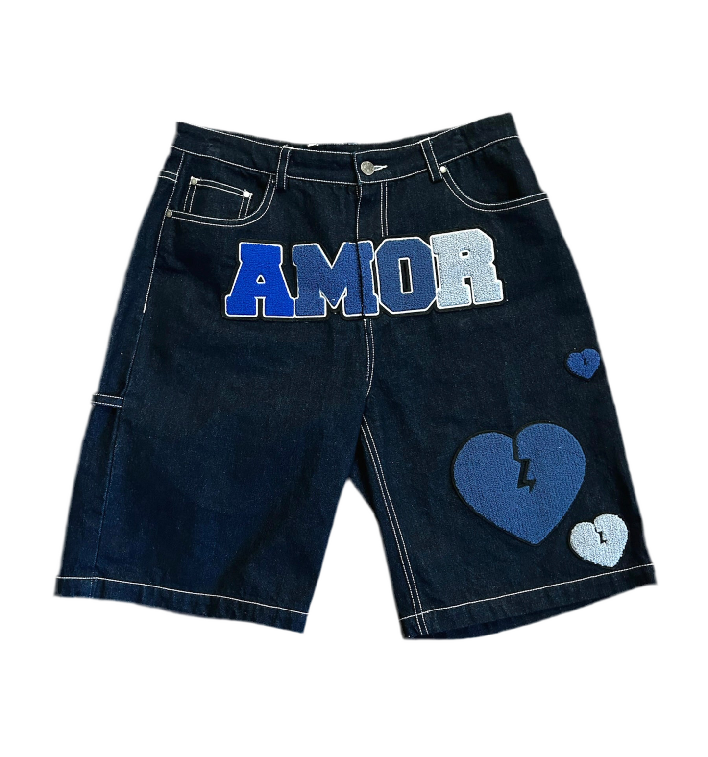 Amor Chenille Denim Shorts